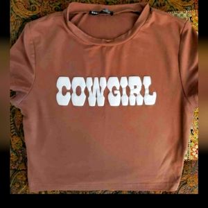 Small cowgirl short shirt